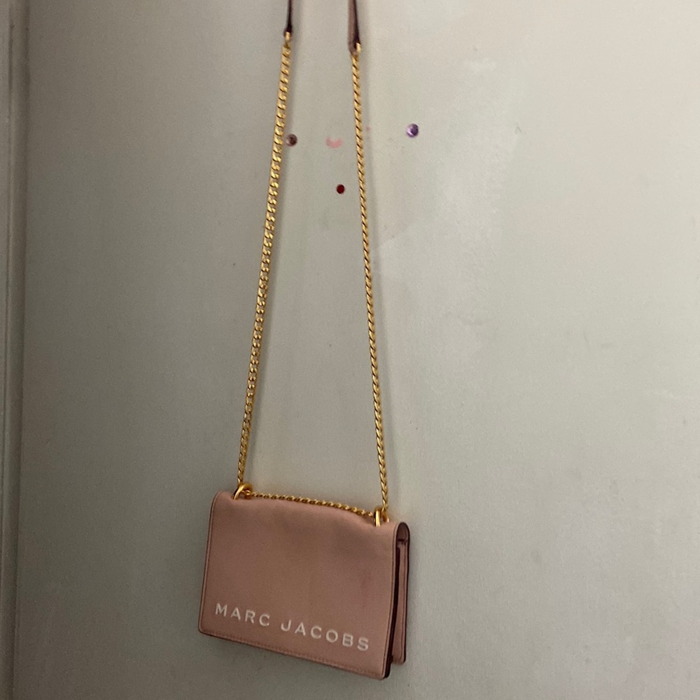 Pink Marc jacobs crossbody bag